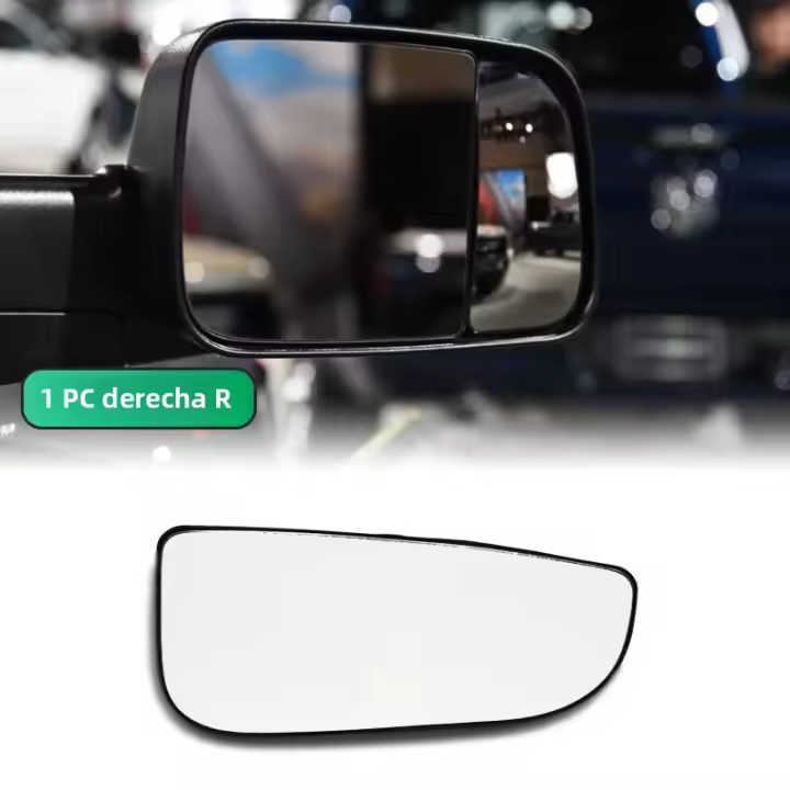 Espejo Retrovisor Atrás Calentado Para Dodge Ram 1500 2500 2012-2019 Vidrio Transparente Para Visión Trasera Accesorios De Coche - 1