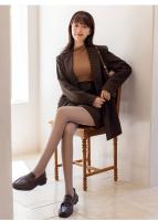 Pantimedias De Verano Y Otoño Para Mujer Cintura Alta Color Gris Falso Carne Transparente Medias De Invierno Y Primavera - details 22
