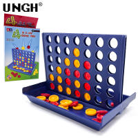 Juego De Tablero Educativo UNGH Four in a Row Bingo Chess Clásico Para Familia Divertido Juguete Para Niños Y Jóvenes Entretención - details 0