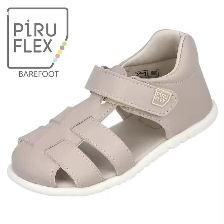 Shoes Niño marca L&R Shoes para calzado barefoot en color beig - 1