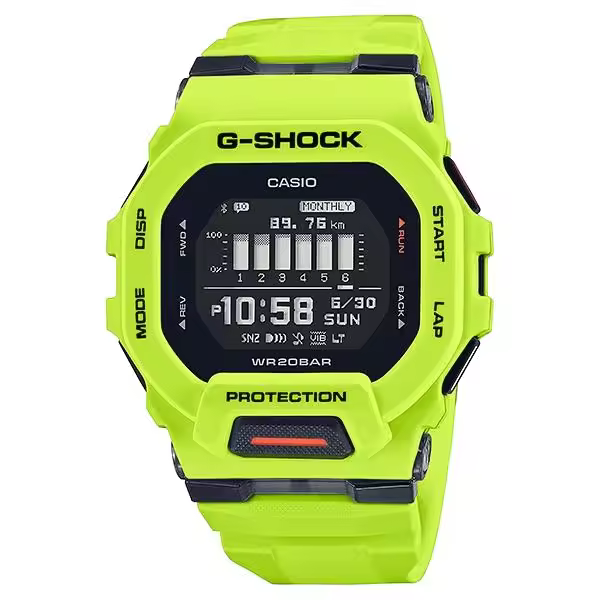 Reloj Amarillo Verde G-Squad CASIO G-SHOCK - GBD-200-9ER - 1