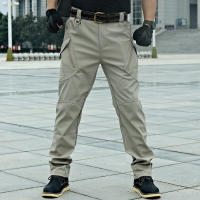 Pantalones Tácticos Para Hombre Exterior Multi Bolsillos Cargo Resistente Al Desgaste Impermeable Pantalones De Camuflaje Para Senderismo Primavera Otoño - details 9