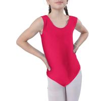 Maillot Ballet Danza Niñas sin Mangas, Maillot Baillot de Cuello Redondo para Gimnasia Baile Fiesta Body con Tirante ancho - details 3