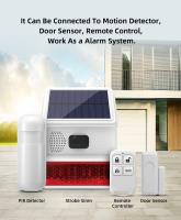 Alarma De Sirena Exterior Inalámbrica Solar Impermeable De Alta Decibelios 120db 433MHz Para Seguridad Doméstica Sirena Externa De Alta Potencia - details 8