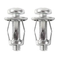 Juego De 15 Piezas De Tornillos De Placa Con Tornillo Fijado Y Cerradura Petalina Para Coche Metálicos Huecos De Pared Material De Acero Carbono - details 4