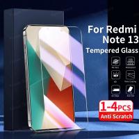 Protector De Pantalla De Vidrio Templado Para Redmi Note 13 pro 12 pro 12S 9 8T 5G 4G - 1-4PCS Claro Y Protección Para Tu Teléfono Móvil - details 0
