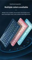 Teclado Mecánico AULA F3061 61 Teclas Con Retroiluminación RGB Mini Para Escritorio Y Laptop Teclado De Juego Con Sensación Táctil - details 7