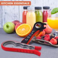 Abridor de Latasmanual Profesional, abridor de frascos de 2 piezas, Latas5, botellas 5 en 1 Y 4 en 1 multición para personas mayoresy débilesy que Sufren de Arthritis - details 3