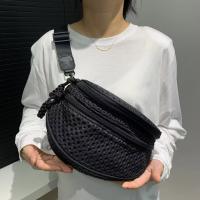 Bolso De Hombro Ligero De Malla Nylon Para Mujer Estilo Casual Con Varios Bolsillos Cierre De Cremallera Bolsa Transversal De Moda - details 0