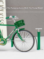 Modelo De Bicicleta Retro De Aleación a Escala 1/10 Con Ruedas De Goma Para Niños Juguetes De Coches Y Bicis De Metal Regalo Para Fiestas - details 7