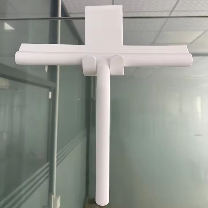 Multifuncional De Silicona Escáner, Adecuado Para Puertas De Ducha Baños Ventanas Y Vidrio Del Coche Herramienta De Limpieza Del Hogar - 1