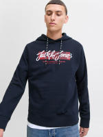 Jack & Jones hombre Sudadera con Capucha ajustable Mod JJURBAN Logo Estampado Moda Casual Informal Otoño Invierno REF 279115 - details 11