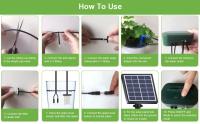 Kit De Riego Inteligente Solar 6V 2W Con Batería Integrada De 1800mAh Para Plantas En Macetas Dispositivo De Riego Programable - details 8