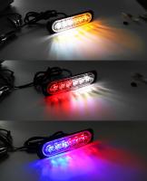 Luz De Estroboscopio LED Para Coche Con 6LED Luz De Emergencia Advertencia Para Camión Color Blanco 12V 24V Material Aleación De Aluminio+Lente PC - details 10