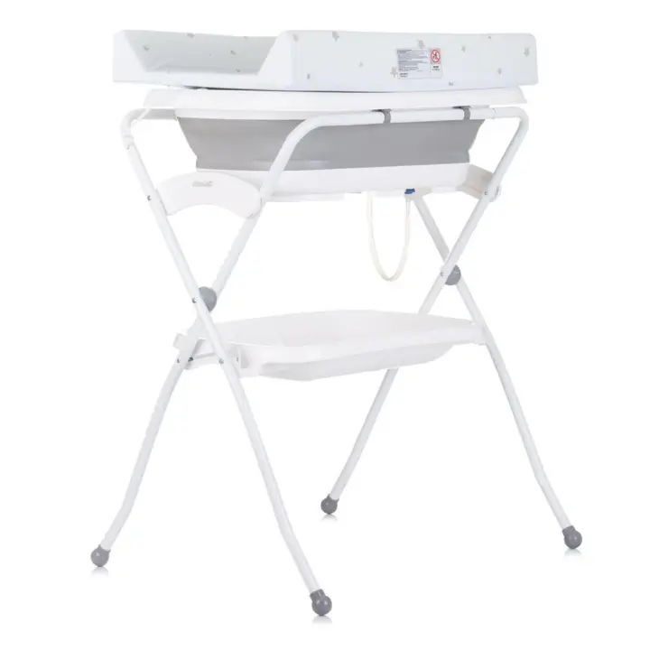 CHIPOLINO Bañera plegable FIORE con soporte y cambiador de Chipolino - 1
