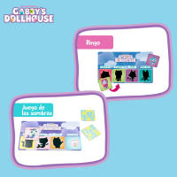 Lisciani Gabby's Dollhouse - Juegos de mesa 10 en 1, multijuegos, juegos niños 3 años, juguetes infantiles educativos, incluye juego de puzle, memo, colores, números, bingo, formas, asociaciones, sombras, busca y encuentra - details 6