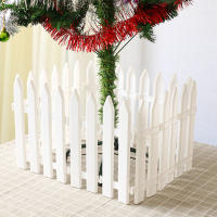 30 Pcs Valla De Navidad Con Árbol Para Jardín Decoración Exterior Mini Barriera De Paredes Para Plantas Accesorios De Jardín - details 2