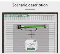 Interruptor Inteligente De Cortina WiFi Tuya Control Remoto Smart Life APP Alexa Google Home Motor Para Rollos Y Ventanas - details 8