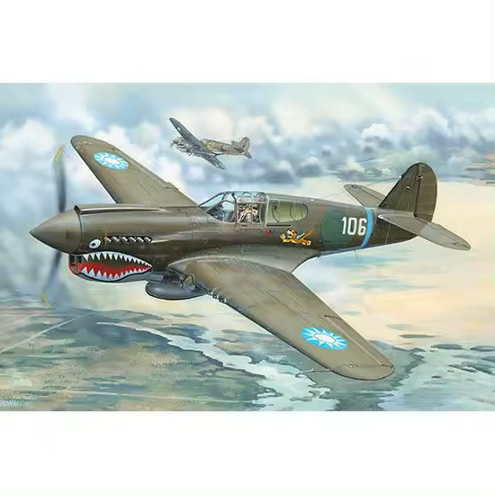 TROMPETIST 02269 P-40E WAR HAWK 1/32 - 1