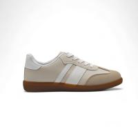 Calzados soraia, Zapatillas de Moda para mujer, Calzado Casual de Corte Bajo, Múltiples Colores (Beige/Blanco, Azul Marino/Negro) con Rayas Coloridas (Negro, Blanco, Rojo, Beige), Calzado Cómodo y Estiloso - details 23