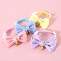 Collar De Princesa Para Gatos Y Perros Teddy Y Caniches En Veludo Con Borla Y Lazo De Perla Antigolpes Cadenita De Fantasía - details 5