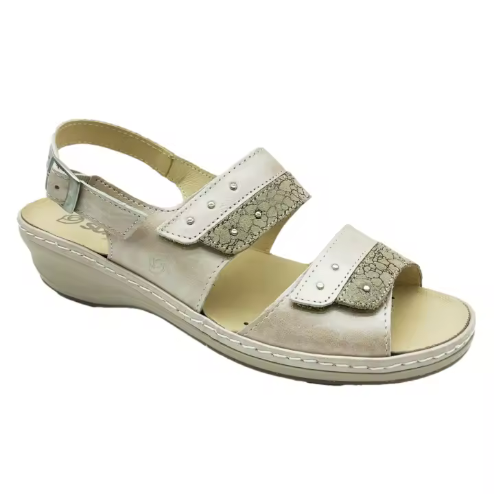 Suave Confort - Sandalias Mujer Velcro Plantilla Extraíble | Diseño Elegante y Ajuste Personalizado - 1