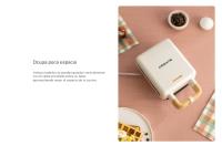 CREATE - Sandwichera grill y gofrera de placas intercambiables -  STONE STUDIO - details 3