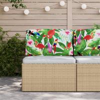 Cojines vidaXL Multicolor Poliéster 80 x 12 x 40 cm Inlays Decorativos - details 3