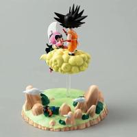 Figura De Colección Anime Dragon Ball Z Goku & Chichi 8cm/3.14in Modelo Estatua Juguete Regalo Para Adultos - details 1
