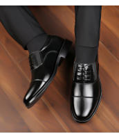 Zapatos Formales De Cuero Para Hombre Slip on Vestimenta Casuál Boda Lujosa Caminar Oficina Talla Grande Zapatos Para Hombre - details 28