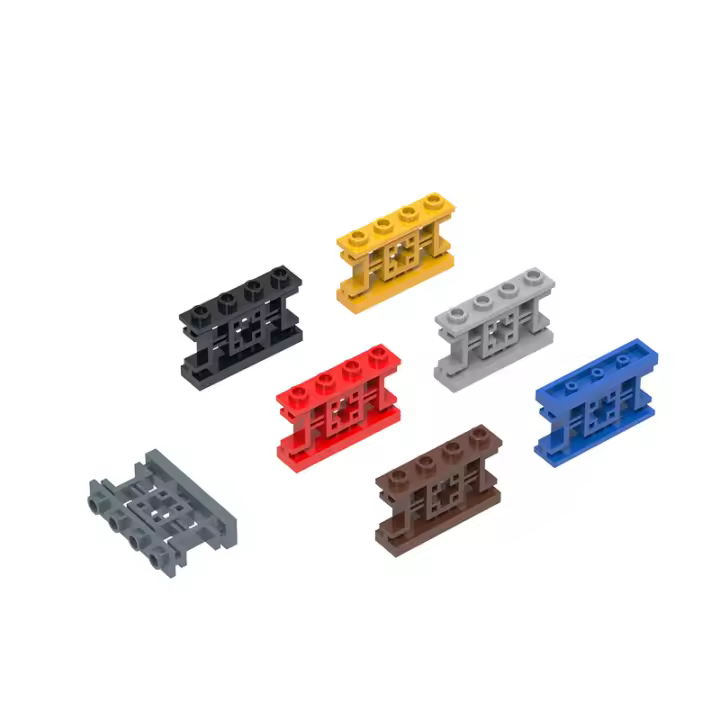 Wange52Pcs/Lot Bloques De Construcción Chinos Compatible Con Bloques De Cuentas Accesorios Para Casa Juguete Para Niños Regalo Caja - 1