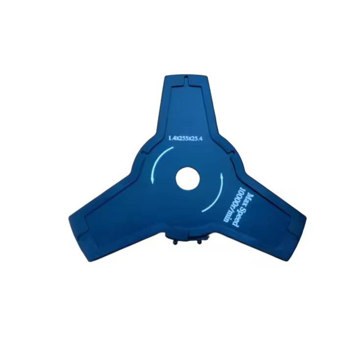 Cuchilla de 3 dientes para desbrozadora – Corte eficaz y duradero - 1