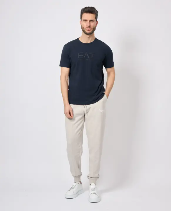 Camiseta Manga Corta Men Armani 225 V25 Marino Amccmv2525Cd - 1