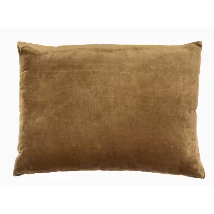 Cojin Dry Green de terciopelo con cierre invisible 70 x 50 cm de la marca Origen - 1