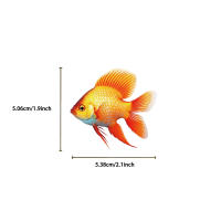 50pcs Pegatinas De Peces Lindos Para Móvil Laptop Luggage Skateboard Material Resistente Al Agua Para Edad Adulta - details 4