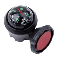 Bola De Navegación Para Coche Con Ventosa Y Rotación De 360 Grados Compás Impermeable De Alta Calidad Decorativo Para Vehículo Negro 1Pc - details 3
