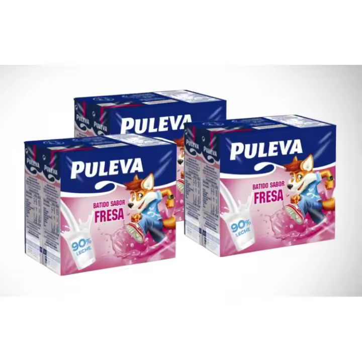 BATIDO FRESA PULEVA 200 ML P-6 x3 (total 3.6L) - 1
