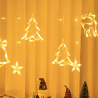 Guirnalda LED De Navidad Cadena De Luces Faeirys Cortina Para Decoración De Hogar Año Nuevo Fiesta Boda Holiday - details 6