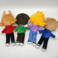 Juego De 4 Muñecos De Peluche Tom Eddsworld Figura De Tord Eddsworld Suave Para Bebés Regalos De Navidad Para Niños Relleno De Algodón PP Medidas 32-38cm Unisex - details 1