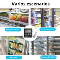 Termómetro Digital Para Nevera Y Congelador Con Sensor Externo Alarma De Temperatura Alta Y Baja Para Acuario Y Tanque De Agua - details 3