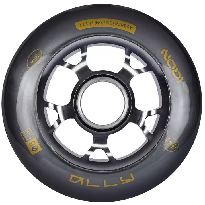 Iqon Ruedas De Patines Ally Black 90 88a 4 Unidades - 1