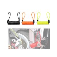 Cable De Recordatorio Para Bloque De Disco De Motocicleta 1.2M Seguridad Antirrobo Para Bicicleta ATV Scooter Motorbike - details 5