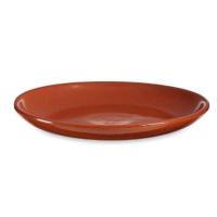 20 piezas Plato Llano Barro cocido 23 x 2 x 23 cm Carne - details 0