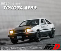 Coche De Juguete a Escala 1/32 AE86 Initial D Con Sonido Y Luz Función De Retroceso Colección De Vehículos Simulados De Aleación Para Niños - details 0