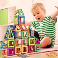 Bloques De Construcción Magnéticos Para Niños 58-38Pcs Juguetes Educativos STEM Modelos De Construcción Educativos Regalos Para Niños Aged 3-6 - details 0