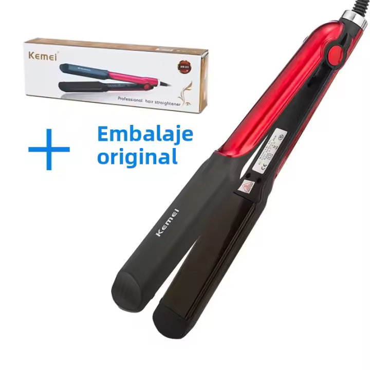 Kemei 531 Linterna Profesional Para El Cabello Alisadora Cerámica Plancha Eléctrica Para Secado Y Uso Húmedo Rizador Y Estilizador Para Mujeres - 1