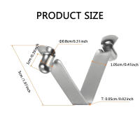 Clip De Resorte Para Remolino Con Botón De Presión Accesorio De Paddel Kayak Clip De Bloqueo Telescópico Para Pala De Remolino Y Clips De Tubo Para Palas De Remolino Clips De Techo Para Tienda De Campaña - details 10