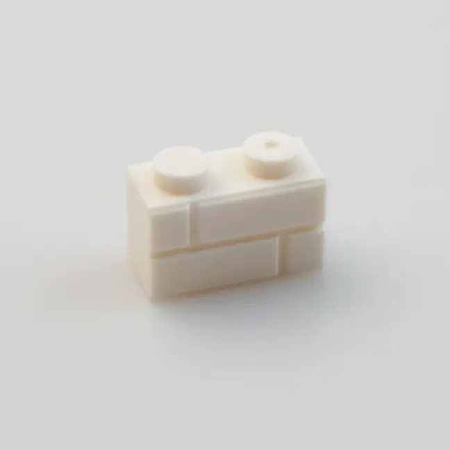 100pcs Bloques De Construcción DIY Figuras De Pared 1x2 Puntos Juguetes Educativos Creativos Para Niños Compatible Con Bloques Lego - 1
