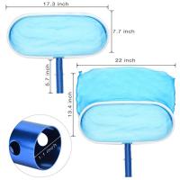 Limpieza De Piscina Con Red Herramienta De Limpieza Para Piscina Y Spa Rake De Hojas Y Suelo Mesh Palicy Origien China - details 5