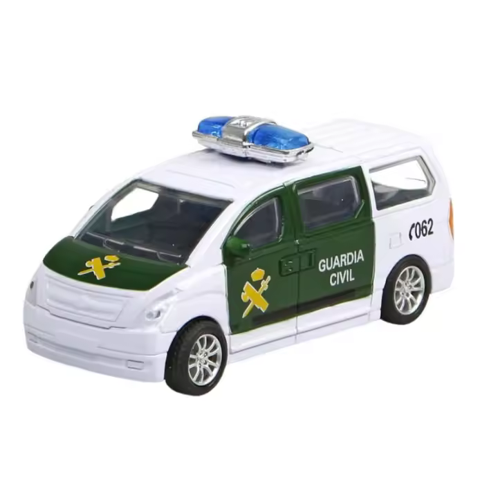Coche de la Guardia Civil de metal 22385 ATOSA - 1
